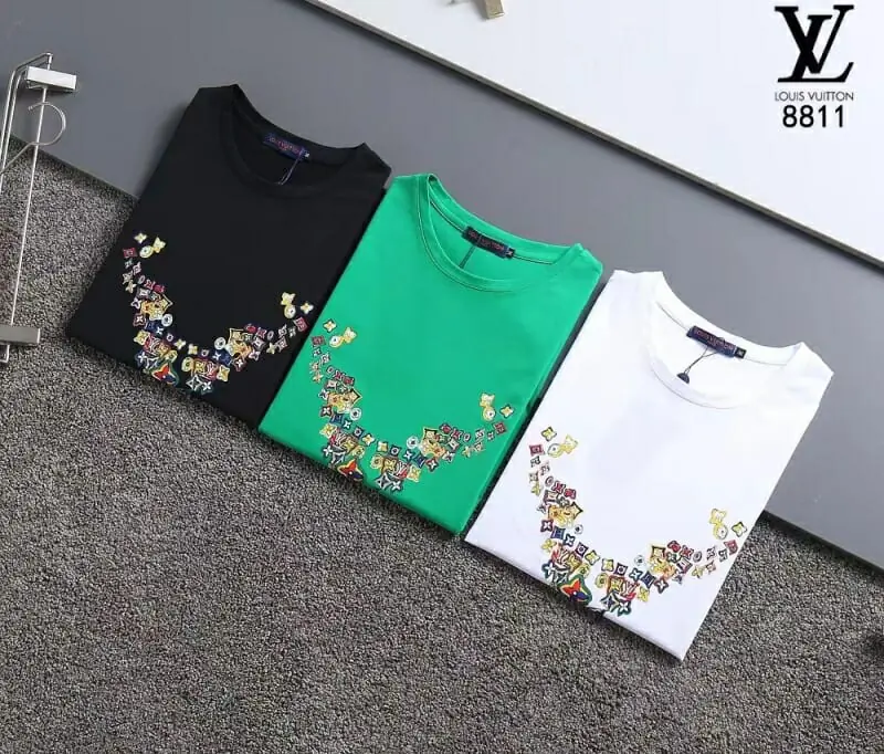 louis vuitton lv t-shirt manches courtes pour homme s_1250a161